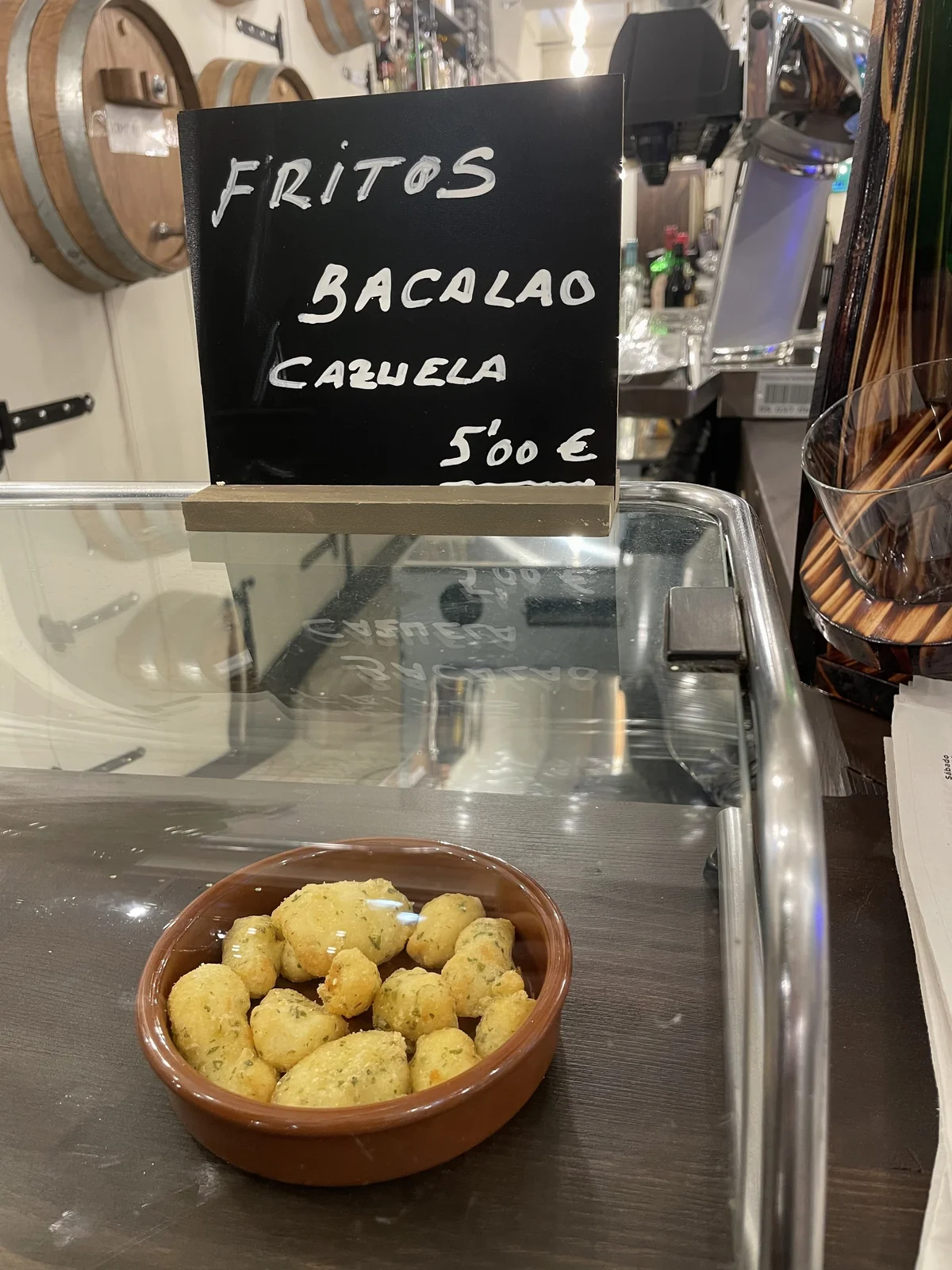 Fritos de bacalao