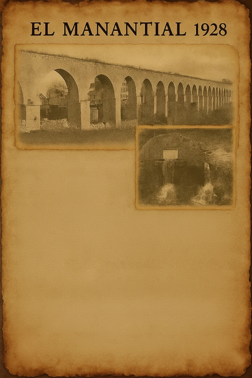 El Manantial 1928 y los antiguos manantiales de Oviedo