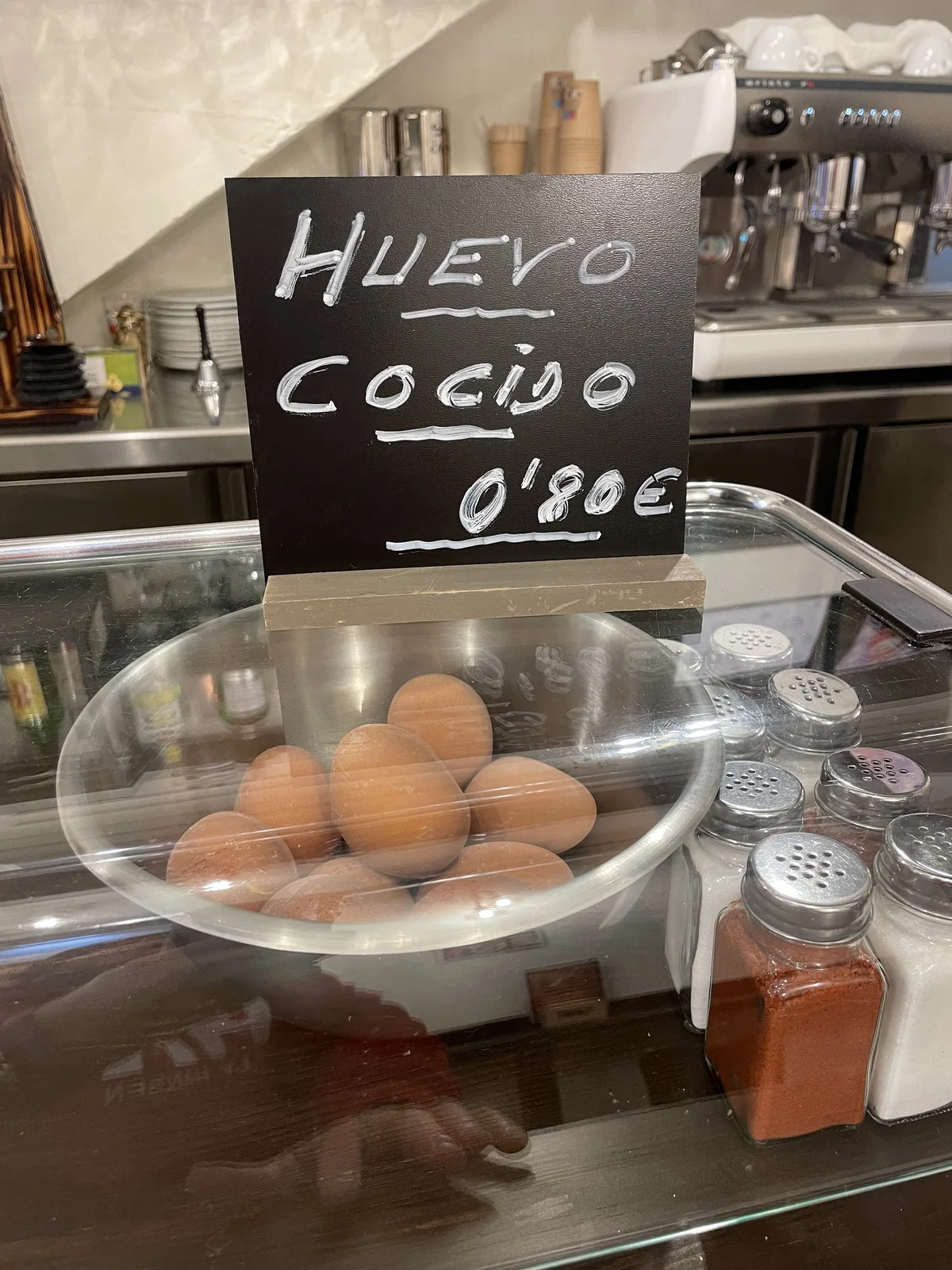 Huevos cocidos