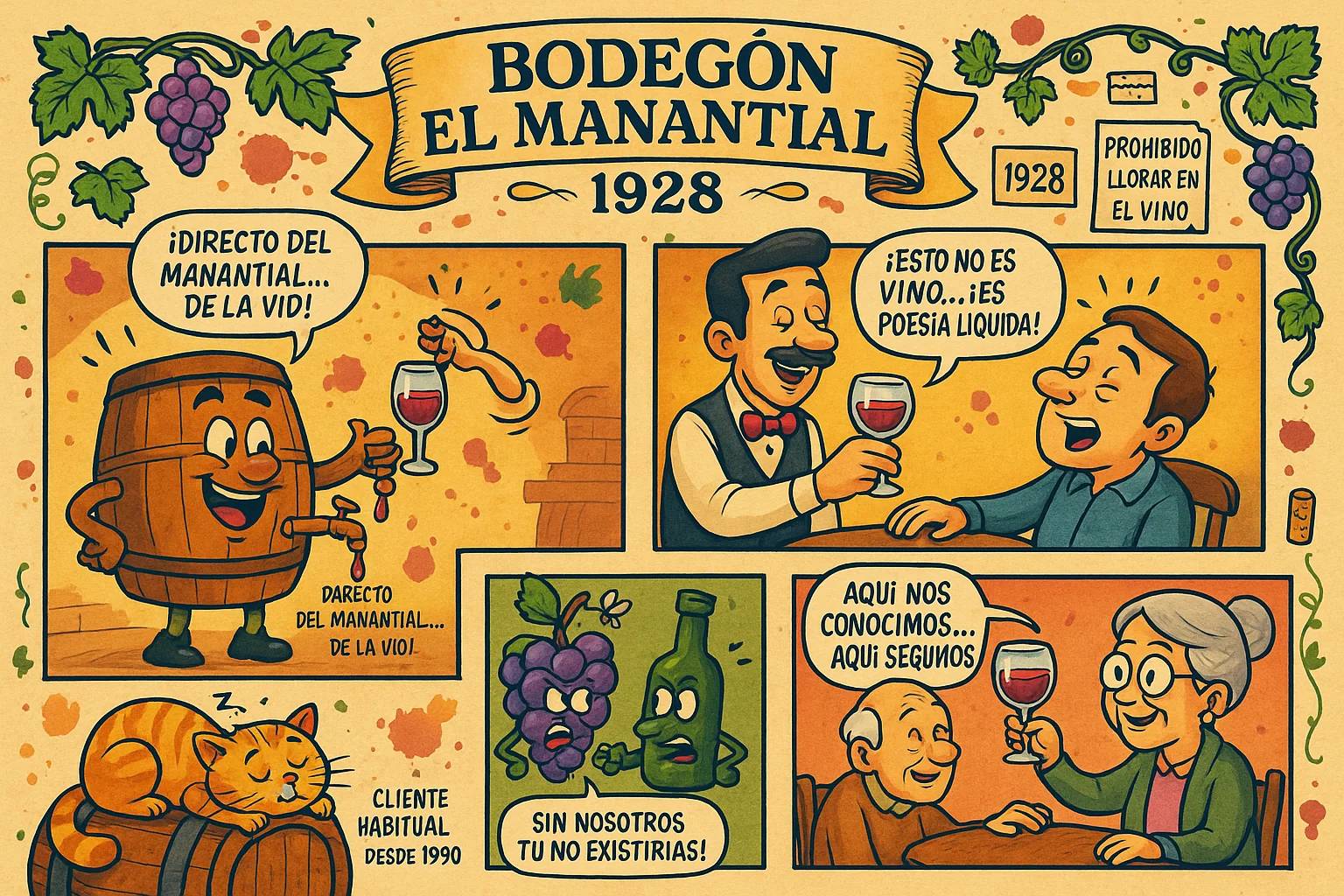 Ilustración de El Manantial